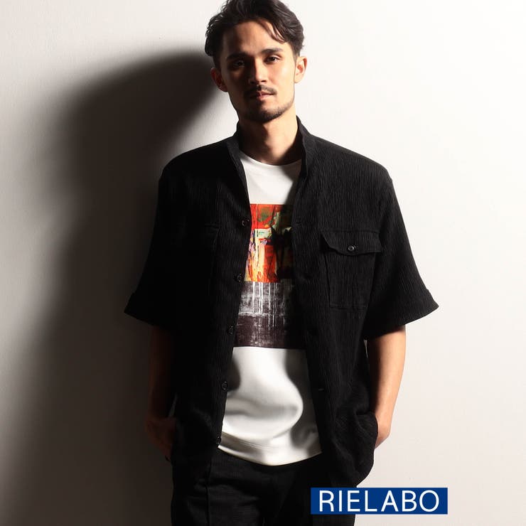 【RIELABO】テンセルクレープオーバーシャツ | NICOLE | 詳細画像1 