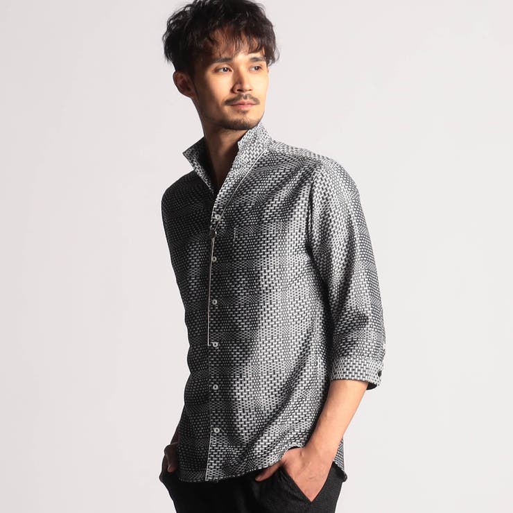 nick nicole チェックシャツ NICOLE CLUB FOR MEN - NICOLE CLUB FOR MEN 長袖シャツ サイズ