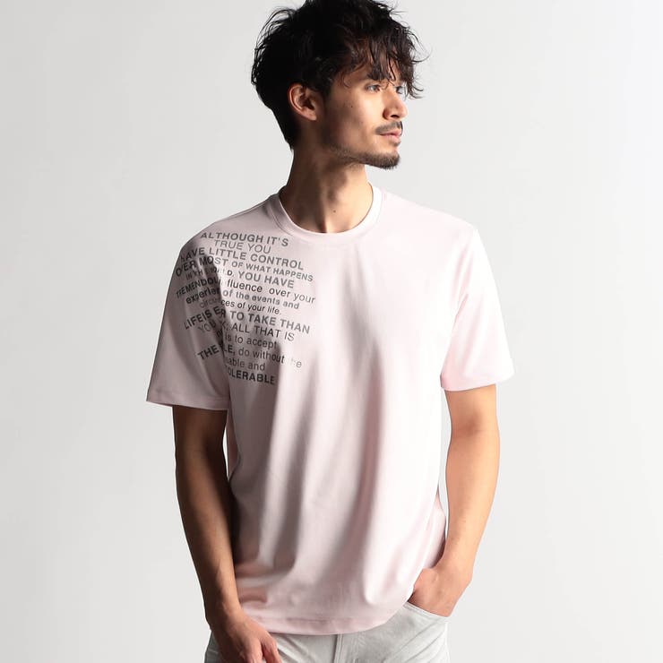 ロゴプリント半袖Tシャツ[品番：NICW0005550]｜NICOLE（ニコル
