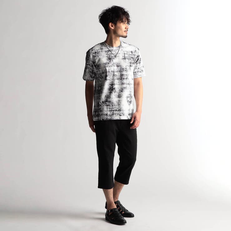 総柄プリント半袖Tシャツ[品番：NICW0005551]｜NICOLE（ニコル