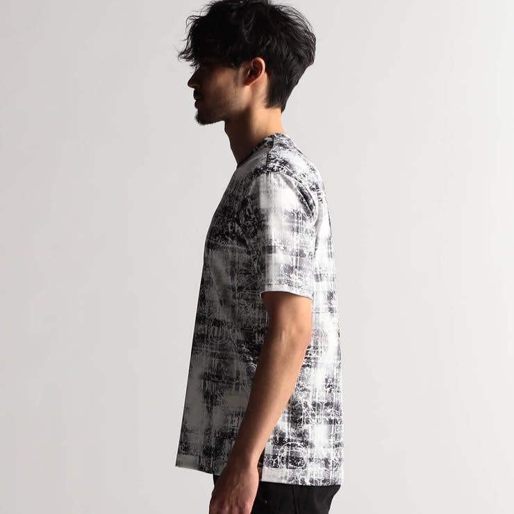 総柄プリント半袖Tシャツ[品番：NICW0005551]｜NICOLE（ニコル