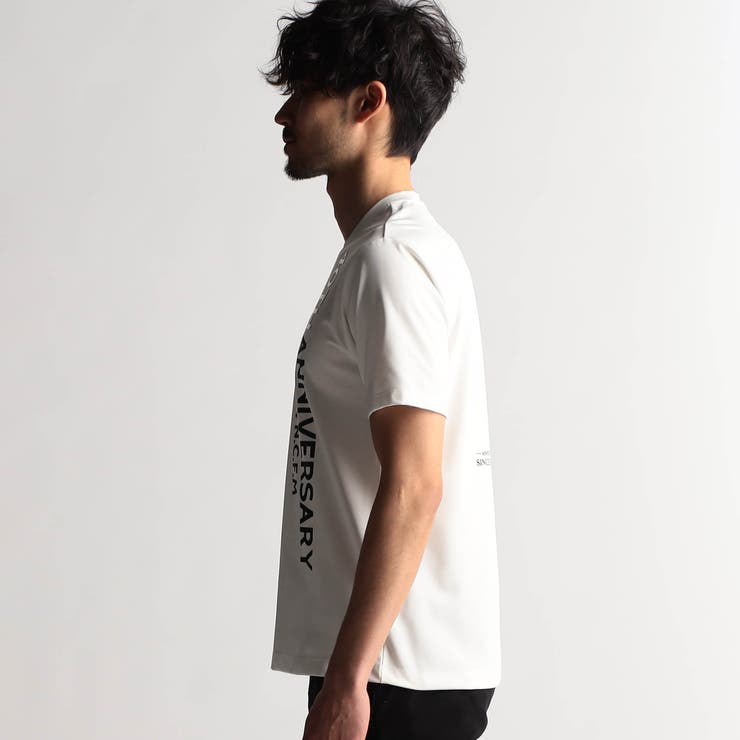 40周年記念ロゴプリント半袖Tシャツ[品番：NICW0005553