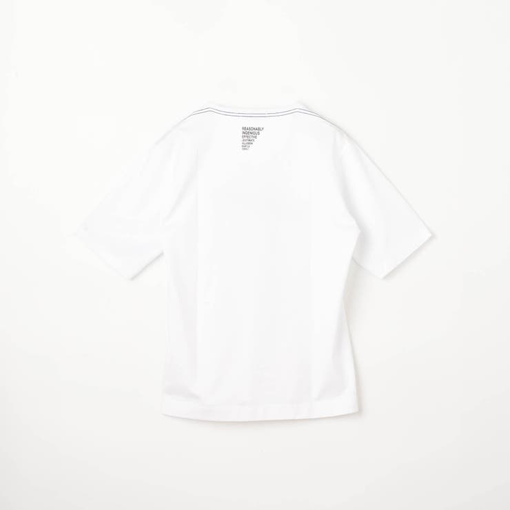 【RIELABO】ロゴデザインクルーネック半袖Tシャツ | NICOLE | 詳細画像6 