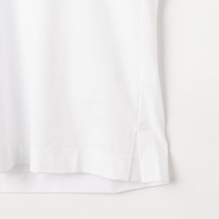 【RIELABO】ロゴデザインクルーネック半袖Tシャツ | NICOLE | 詳細画像9 