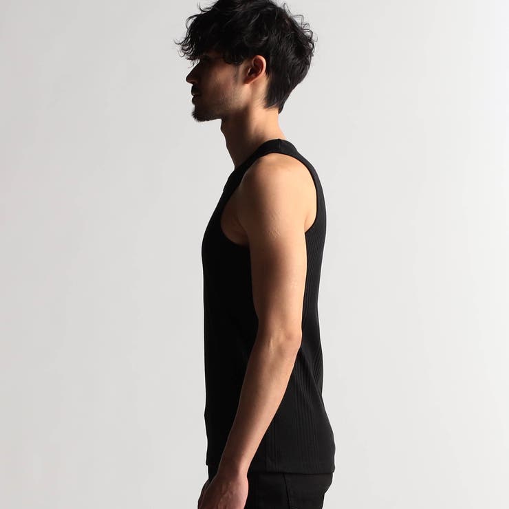 mister it. Nicole 22ss タンクトップ ランダムテレコ・リップルボーダータンクトップ[品番