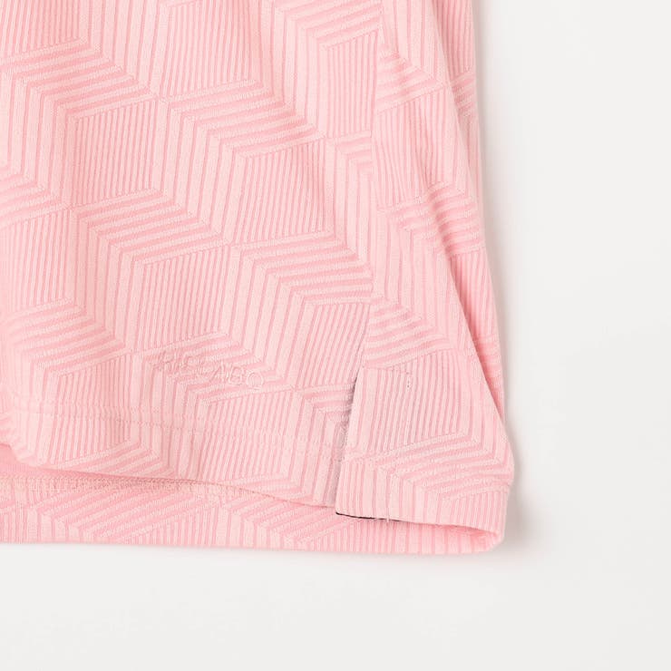 【24年モデルEC限定再販売】グラフィカルジャカードスキッパー半袖ポロシャツ | NICOLE | 詳細画像16 