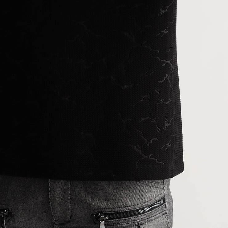 エンボスアラカルトＶネック半袖プルオーバー | NICOLE | 詳細画像10 