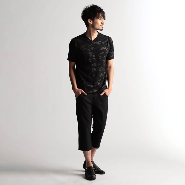 PACO 半袖シャツ 厚手 エンジ バックロゴ L