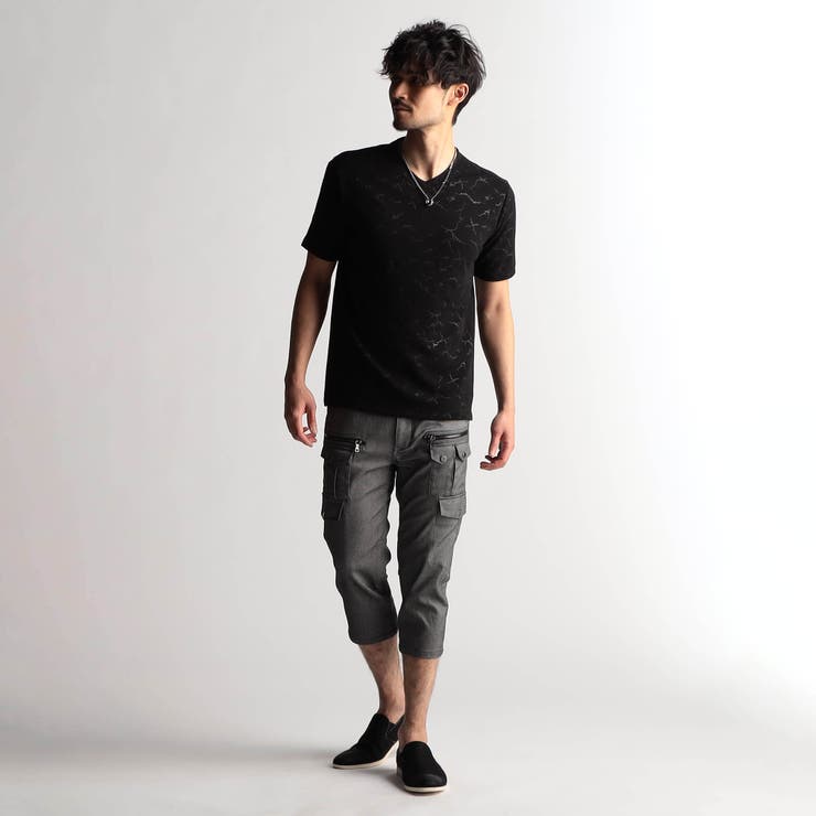 エンボスアラカルトＶネック半袖プルオーバー | NICOLE | 詳細画像5 