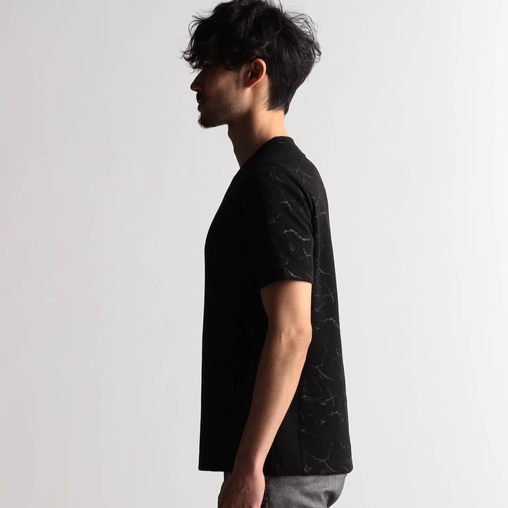 エンボスアラカルトＶネック半袖プルオーバー | NICOLE | 詳細画像7 