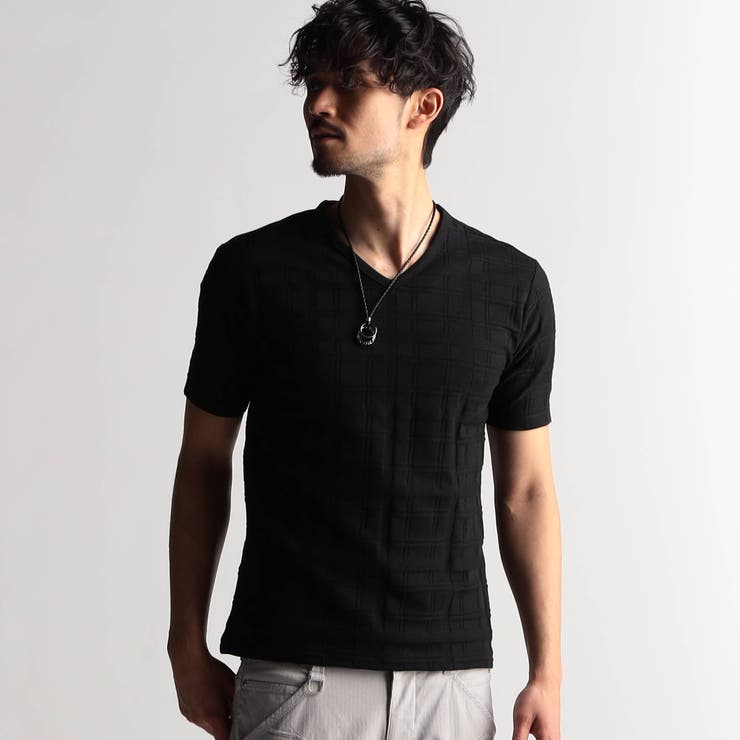 アラカルトVネック半袖プルオーバー[品番：NICW0005560