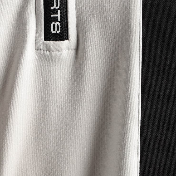 にこる 24年モデルEC限定再販売】アラカルト切替ハーフジップポロシャツ[品番