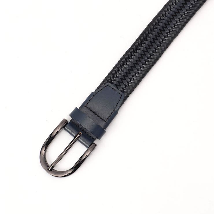 ボンデッドレザーストレッチメッシュベルト | NICOLE | 詳細画像1 