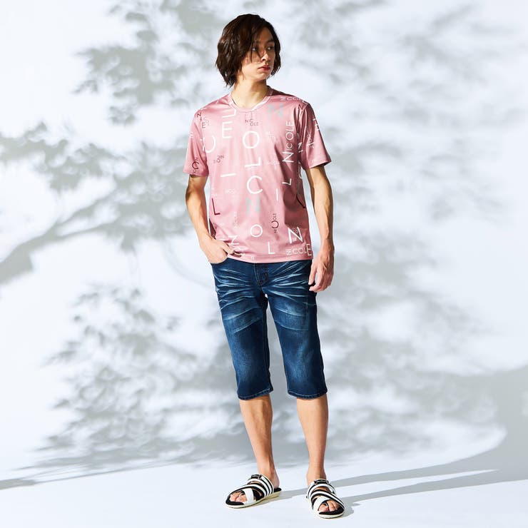 【WEB限定】総柄プリント半袖Ｔシャツ | NICOLE | 詳細画像2 