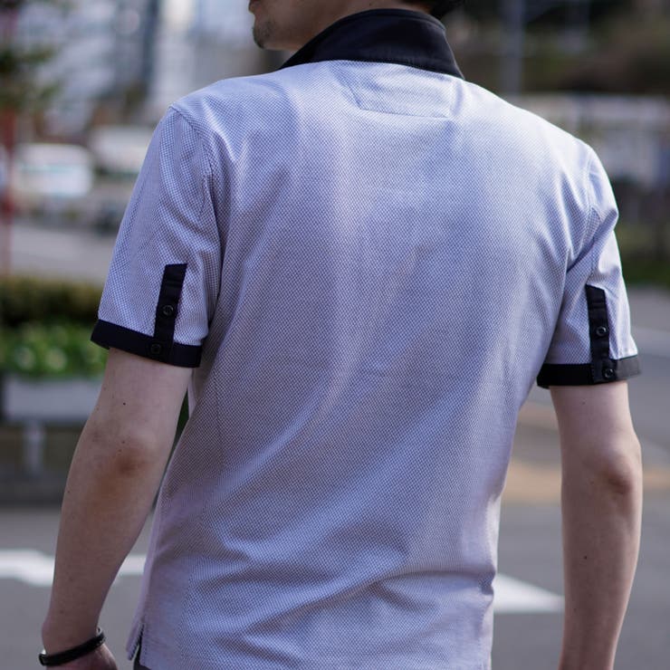 未使用タグ付★V12 BASEBALL POLO メンズL ポロシャツ ブラック ビッグシルエット刺繍ポロシャツ メンズ(M ホワイト): トップス