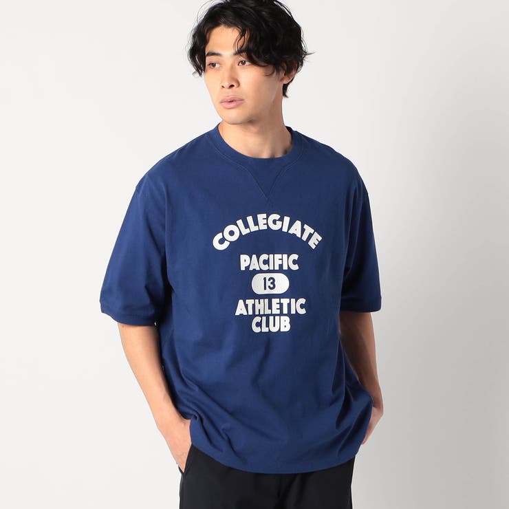 Collegiate PacificガゼットハーフスリーブTシャツ[品番：NICW0005575 
