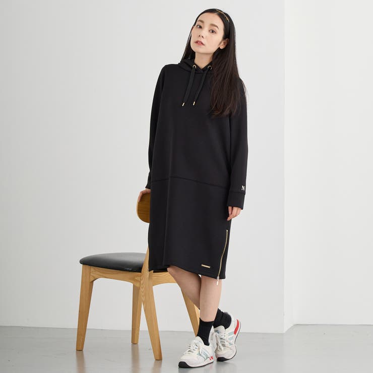 フードワンピース／ダンボールポンチ | NICOLE | 詳細画像1 