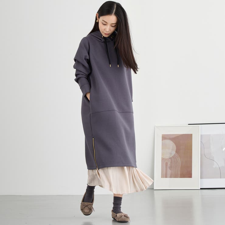 フードワンピース／ダンボールポンチ | NICOLE | 詳細画像15 