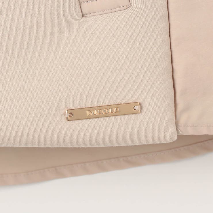 異素材使いフードベスト | NICOLE | 詳細画像12 