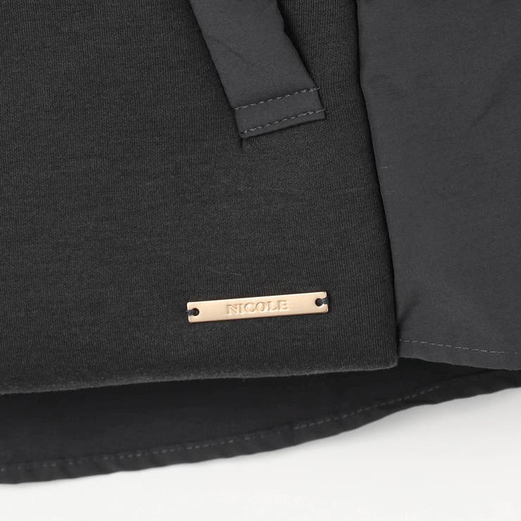 異素材使いフードベスト | NICOLE | 詳細画像13 