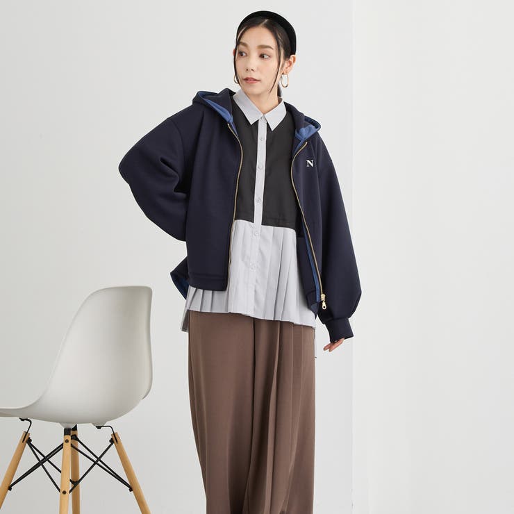 プリーツシャツブラウス | NICOLE | 詳細画像14 