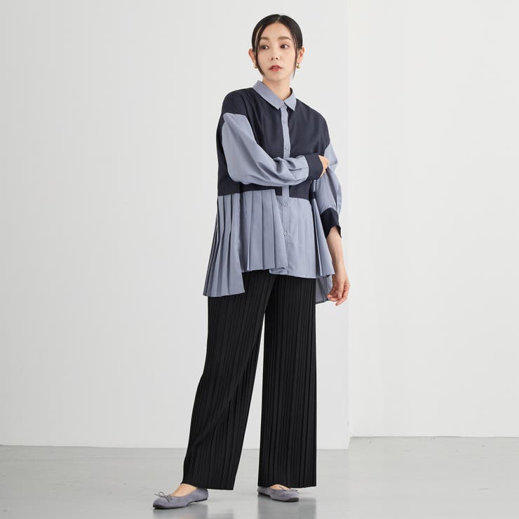 プリーツシャツブラウス | NICOLE | 詳細画像16 