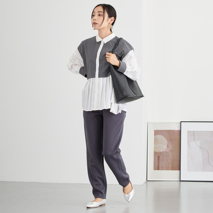 プリーツシャツブラウス | NICOLE | 詳細画像17 