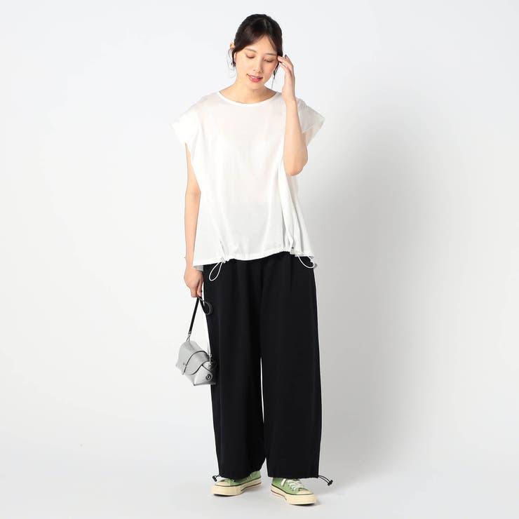 裾変化2WAY ボリュームパンツ | NICOLE | 詳細画像3 