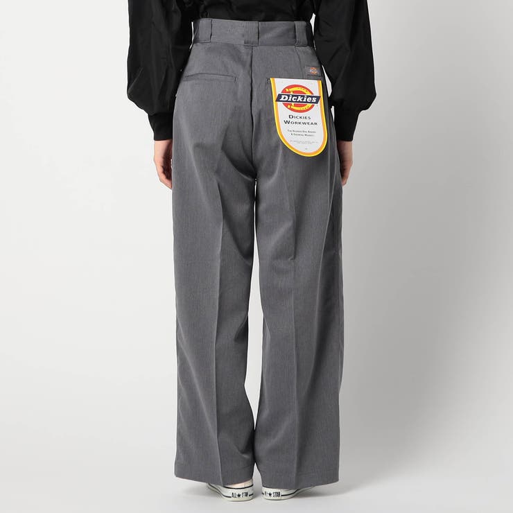 Dickies】ツイルツータックワイドパンツ[品番：NICW0006095