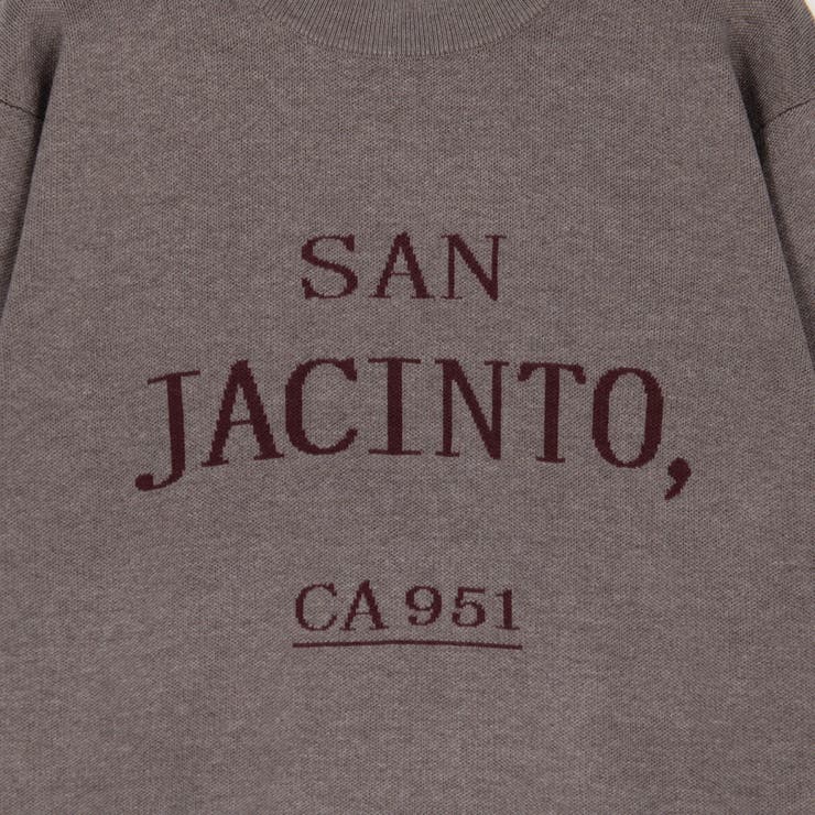 ジャガード配色ロゴニット | NICOLE | 詳細画像21 