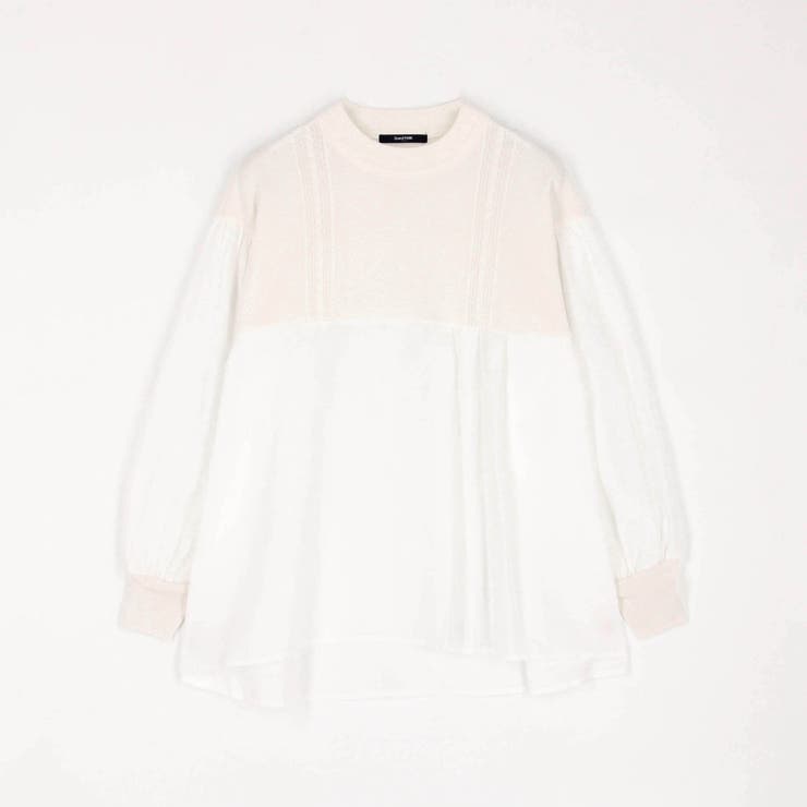 ニットブラウス ドッキングプルオーバー | NICOLE | 詳細画像16 