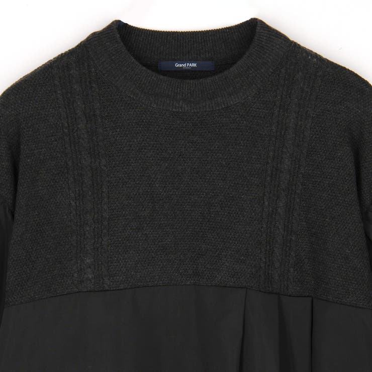 ニットブラウス ドッキングプルオーバー | NICOLE | 詳細画像20 