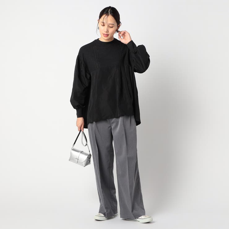 ニットブラウス ドッキングプルオーバー | NICOLE | 詳細画像5 