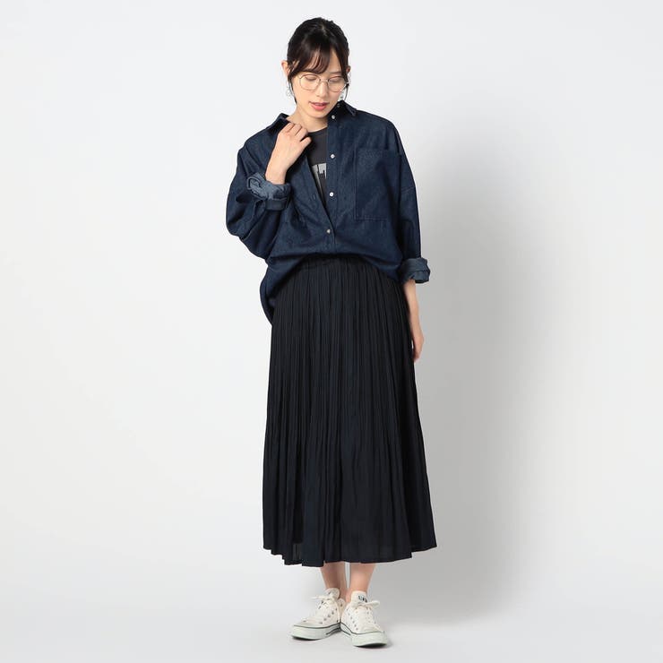 ドロスト仕様 ブルゾンライクシャツ[品番：NICW0005958]｜NICOLE