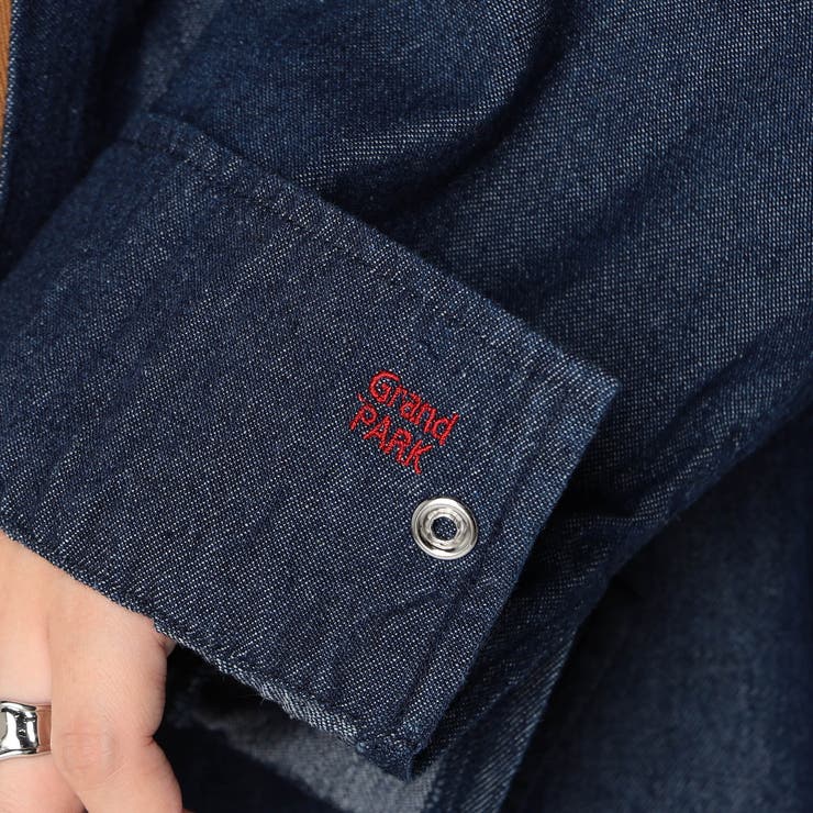 ウエスタン風 ノーカラーデニムシャツ | NICOLE | 詳細画像17 