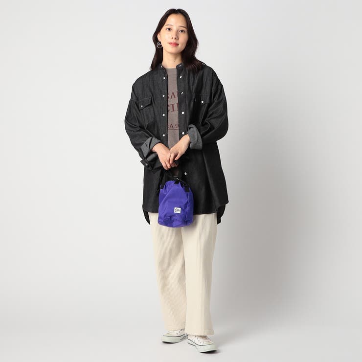 ウエスタン風 ノーカラーデニムシャツ | NICOLE | 詳細画像2 