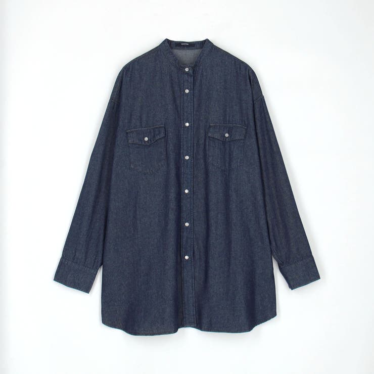 ウエスタン風 ノーカラーデニムシャツ | NICOLE | 詳細画像22 