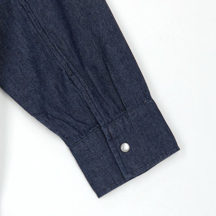 ウエスタン風 ノーカラーデニムシャツ | NICOLE | 詳細画像26 