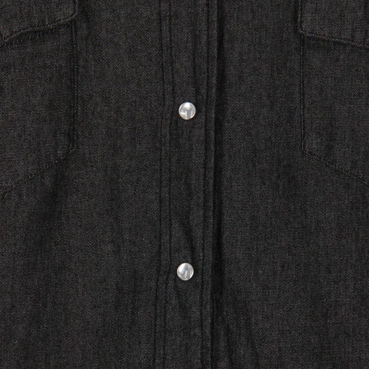 ウエスタン風 ノーカラーデニムシャツ | NICOLE | 詳細画像28 