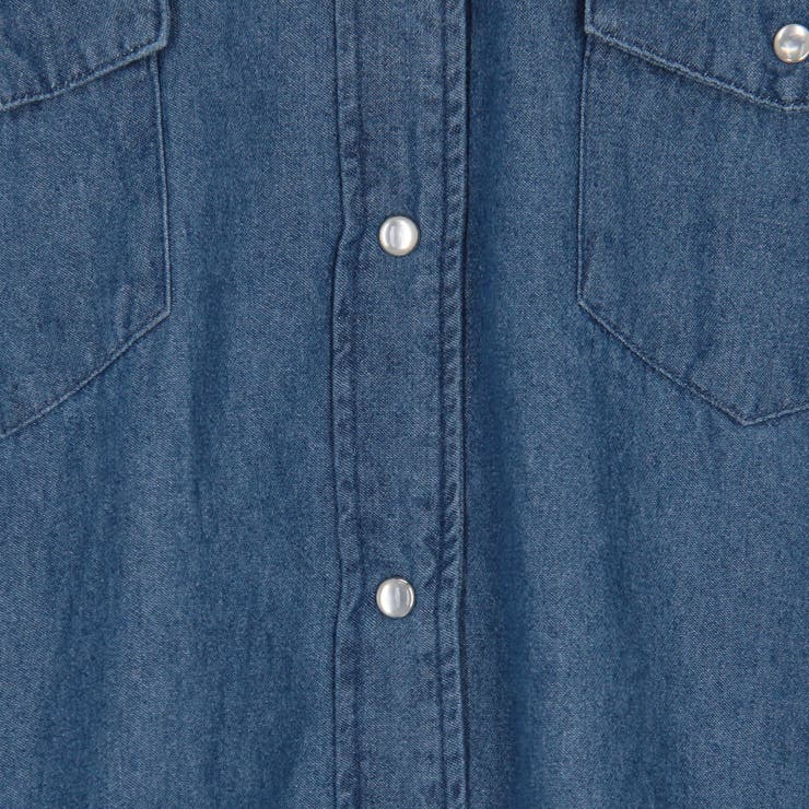 ウエスタン風 ノーカラーデニムシャツ | NICOLE | 詳細画像29 