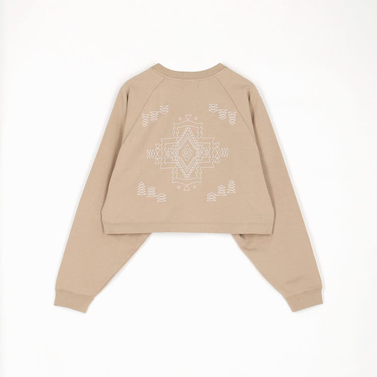 PENDLETON（ペンドルトン）】バック刺繍 ショート丈ロン T[品番