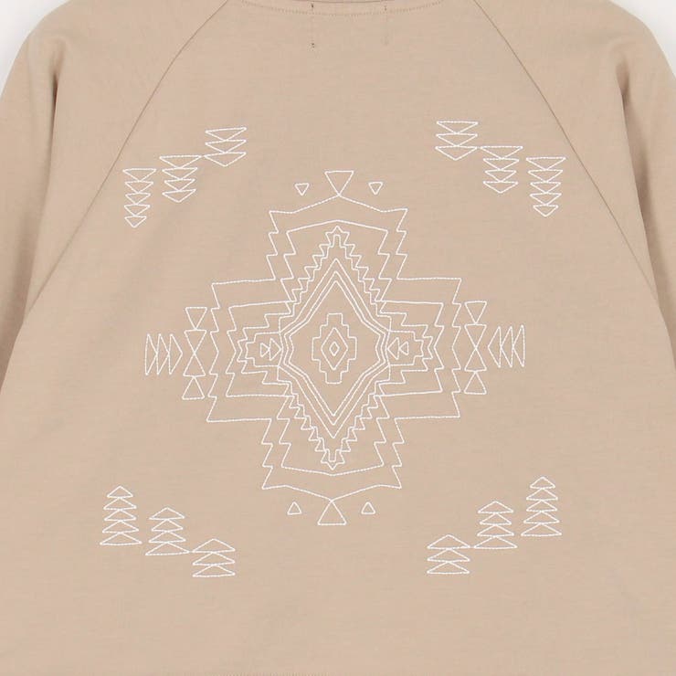 PENDLETON（ペンドルトン）】バック刺繍 ショート丈ロン T[品番