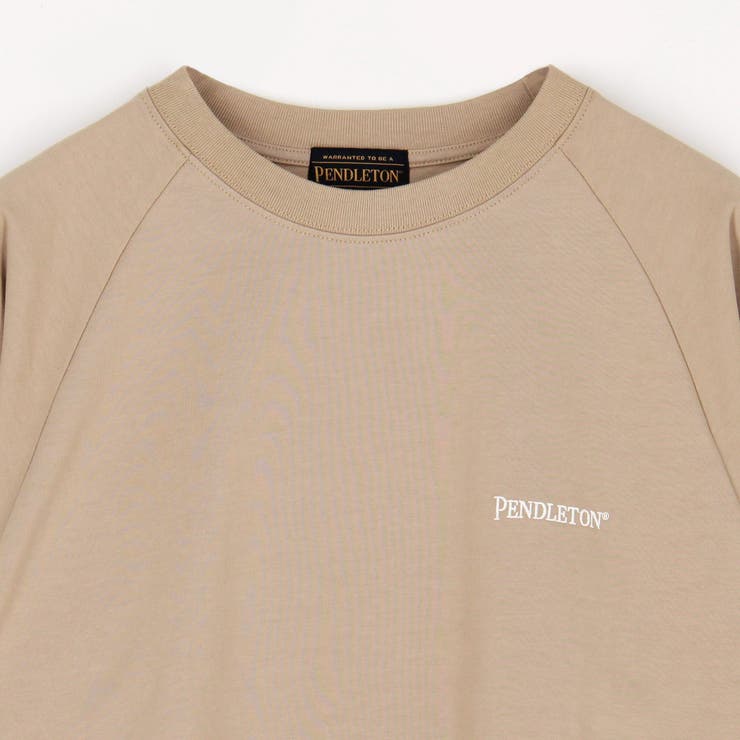 PENDLETON(ペンドルトン)】バック刺繍 ショート丈ロン T[品番 PENDLETON(ペンドルトン)】バック刺繍 ショート丈ロン T[品番