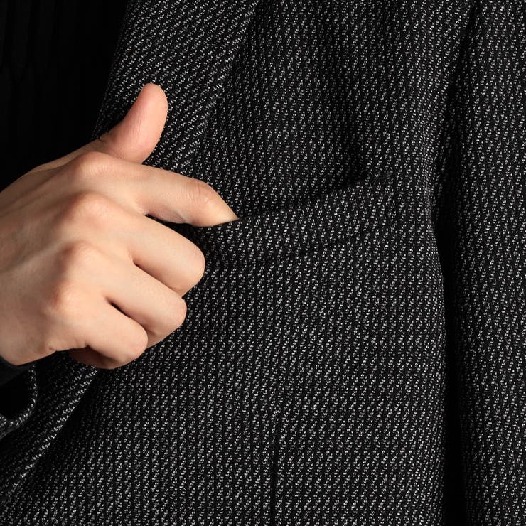 BARDAZZI ダブルニットジャカード セットアップジャケット[品番