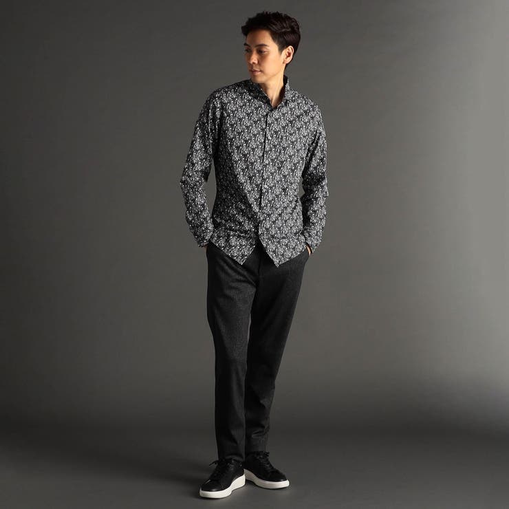 DELEGANT メランジプリントジャージ セットアップパンツ | NICOLE | 詳細画像3 