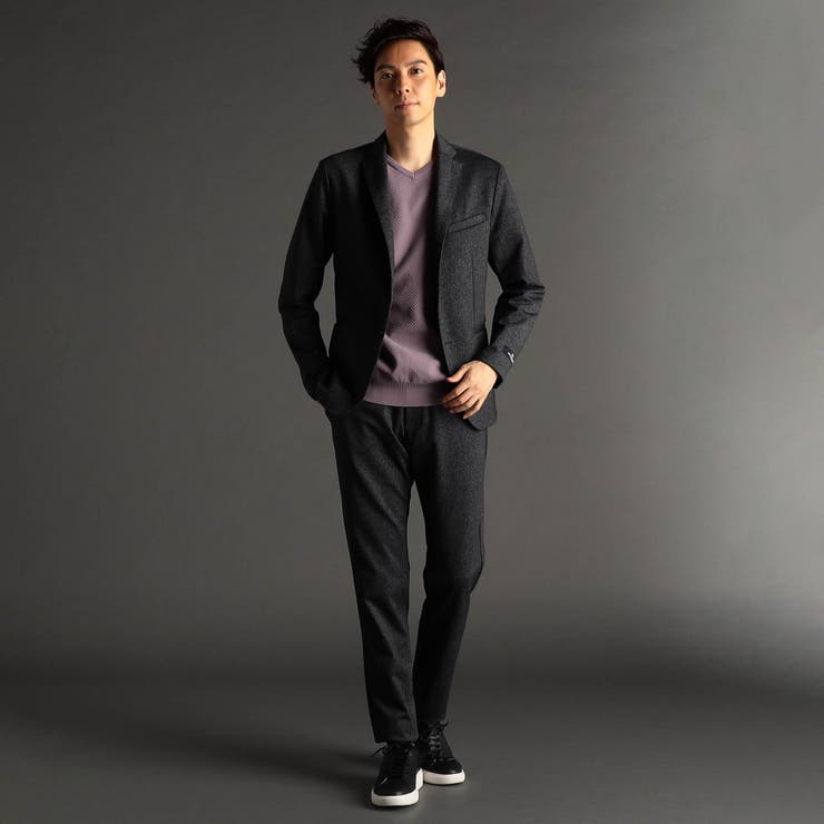 DELEGANT メランジプリントジャージ セットアップパンツ | NICOLE | 詳細画像4 