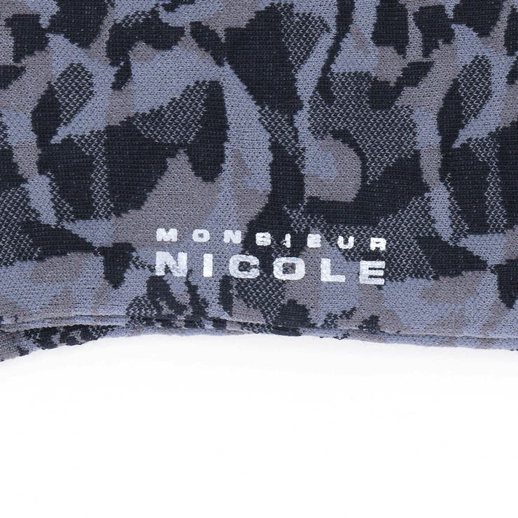 カモフラージュ クルーソックス | NICOLE | 詳細画像2 