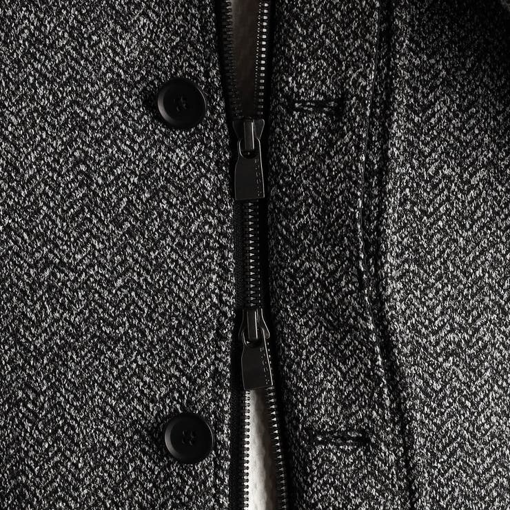 ツイードダブルフェイス スタンドカラーブルゾン | NICOLE | 詳細画像11 