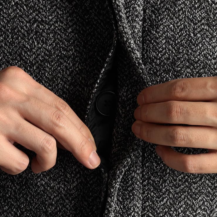 ツイードダブルフェイス スタンドカラーブルゾン | NICOLE | 詳細画像12 