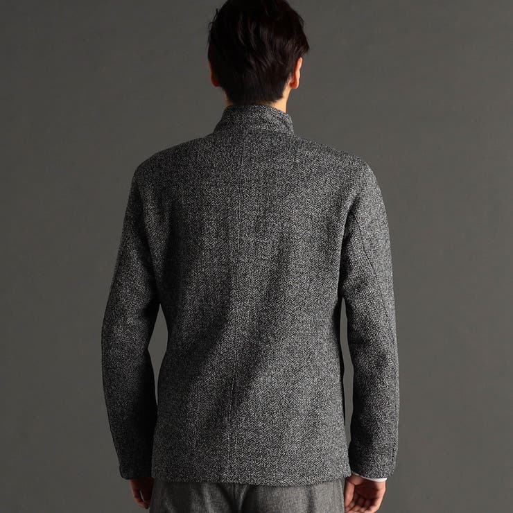 ツイードダブルフェイス スタンドカラーブルゾン | NICOLE | 詳細画像5 